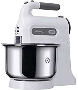 Kenwood HM680 Chefette Hand Mixer with Stand - White.