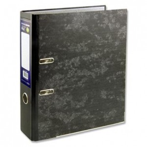 PREMIER OFFICE ECONOMY A4 LEVER ARCH FILE - MARBLE