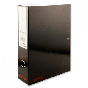 CONCEPT BOX FILE - BLACK & RED