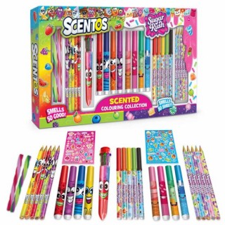 Scentos Sugar Rush Scented Colouring Collection